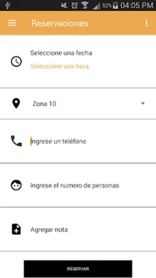 Hacienda Real android App screenshot 0